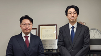 税理士 小川 明雄先生（右） 税理士 堀田 昇先生（左）