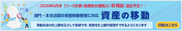 リース計算・資産除去債務 （「減価償却の達人」カスタマイズオプション）